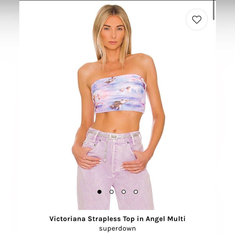 NWT Superdown tube top